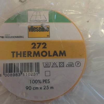 Thermolam 272 Vlieseline Breite: 0,90m je  Zuschnitt 50 cm x 90 cm