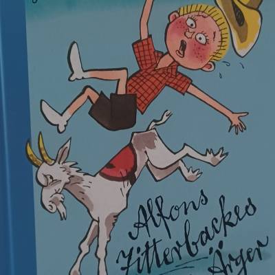 Alfons Zitterbackes neuer Ärger – Kinderbuch mit Zeichnungen im guten Zustand