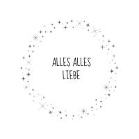 Download Schüttelkarte "alles alles liebe"