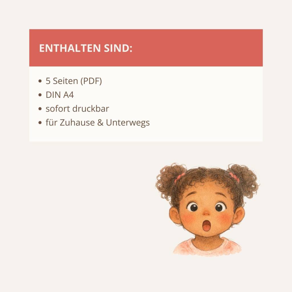Gefühle verstehen Kinder 3–6 | Gefühls Check-In Printable | Emotionen lernen und regulieren | Selbstregulation | PDF | D Bild 7