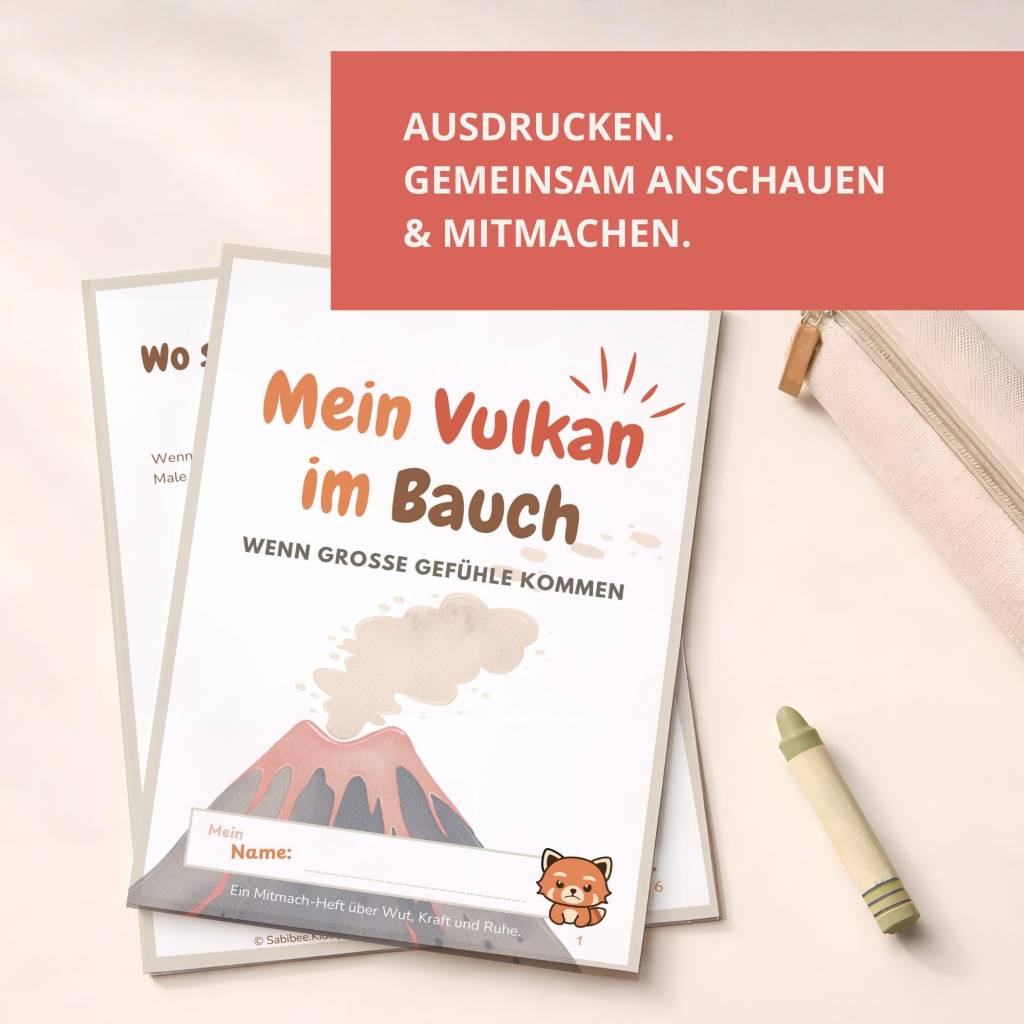 Wut begleiten | Kinder 3-6 | Emotionsregulation | Vorlage zu starken Gefühlen & Emotionen | Printable PDF | Digitaler Do Bild 5