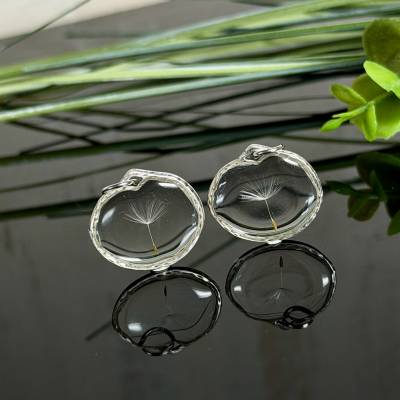 2er Set Pusteblumen-Anhänger – Geschenkset mit Schmuckschachtel (Extra)