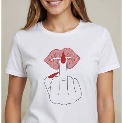Stickdatei Statement Mittelfinger mit Lippen Set 2645 – 4 Größen, viele Formate