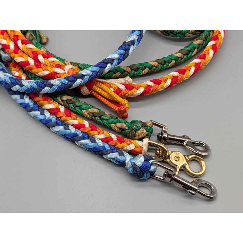 Hundeleine aus Paracord mit Handschlaufe