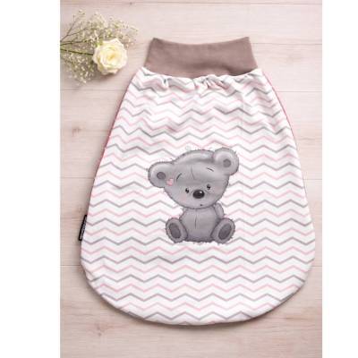 Handgenähter Pucksack mit Koala – Baby Pucksack aus Jersey für Neugeborene