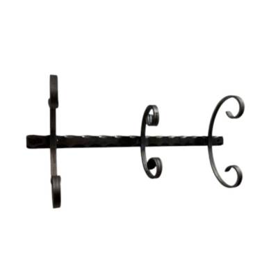 Rustikale Metall Wandgarderobe – handgefertigt im Vintage Stil für Flur & Eingangsbereich