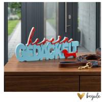 Schriftzug Hereingedackelt- 3D Druck