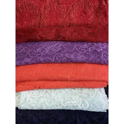 Spitzenstoff-Mix ca. 500 g – verschiedene Farben