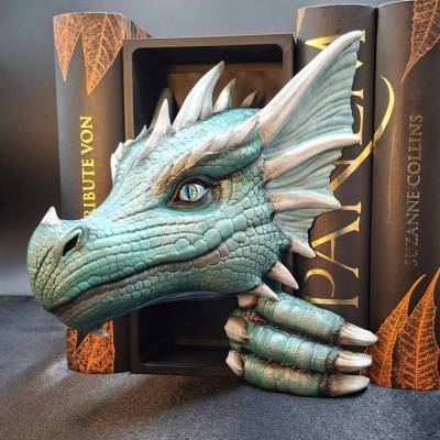 Book Nook - Wasser Drache