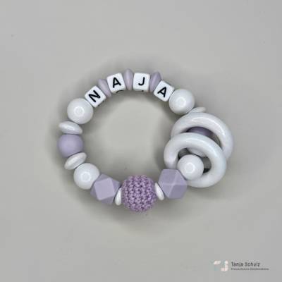 Tanja Schulz Shop | Greifring handgemacht | einzigartiges Babyaccessoire