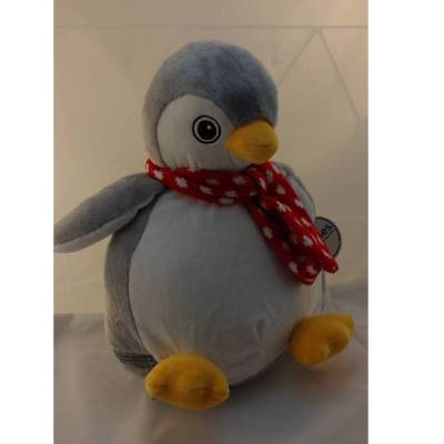 Kuscheltier Penguin 38 cm – Individuelle Bestickung mit Wunschtext als Geschenk
