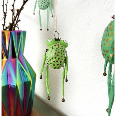 Grumpy Frog. Der ganz besondere Osterschmuck! Osterdeko, hängender Frosch