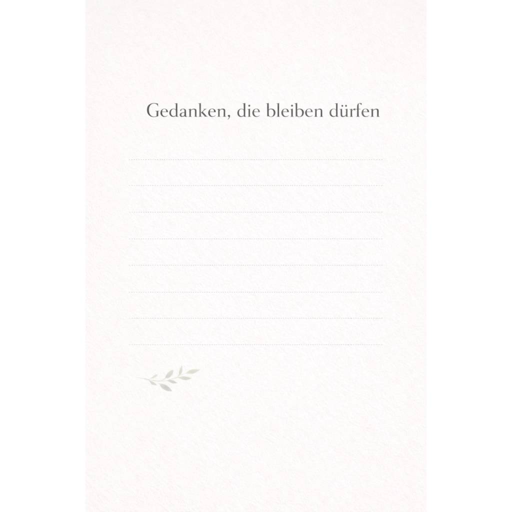 Ruhige Zeiten – Minimalistisches Daily Journal | Achtsamkeit & Gefühle Tagebuch zum Ausdrucken (PDF) Bild 4
