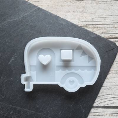 Silikonform Wohnwagen ~ Gießform Wohnmobil ~ Camper~ Raysin Deko 
