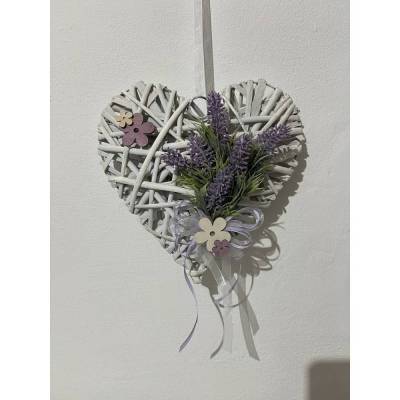 Türschmuck mit Lavendel Türkranz