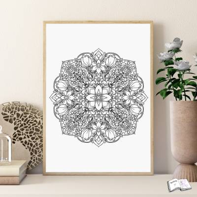 Digiset springtime Mandala