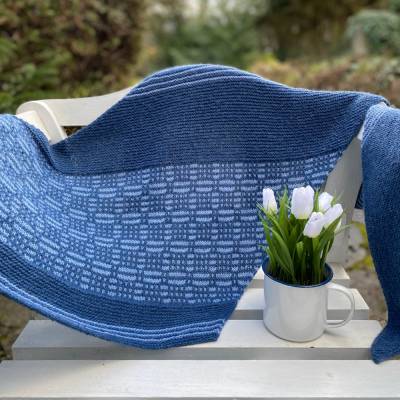 Strickanleitung Lizas Tuch Square Garden