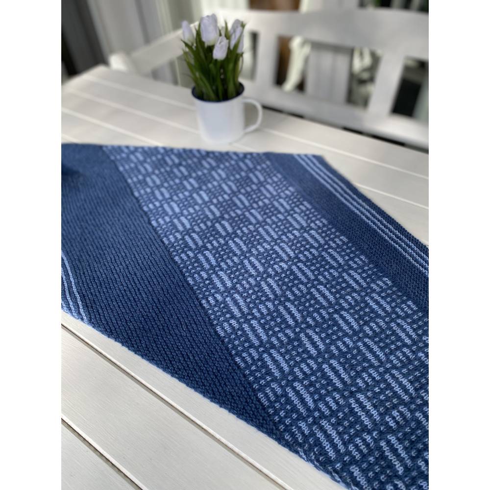 Strickanleitung Lizas Tuch Square Garden Bild 7