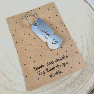 Geschenk Erzieher - Einkaufswagenlöser - Danke Sagen