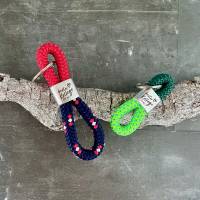 Geschenk für den besten Kollegen der Welt, Schlüsselanhänger aus Segelseil