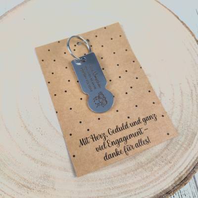 Geschenk Erzieher - Einkaufswagenlöser 2 - Danke Sagen