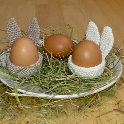 Häkelanleitung Eierbecher Hase, pdf-Datei
