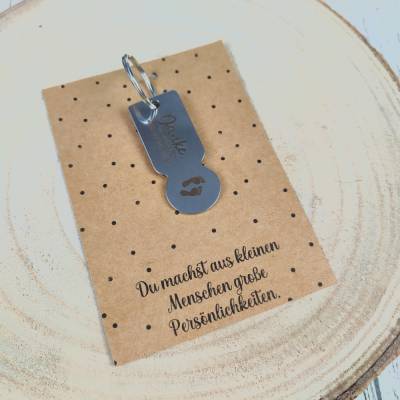 Geschenk Erzieher - Einkaufswagenlöser 3 - Danke Sagen