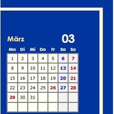 Jahreskalender 2027 auf einen Blick – mit der Zipfelmütze PDF – DIN A4 zum Ausdrucken Bild 3