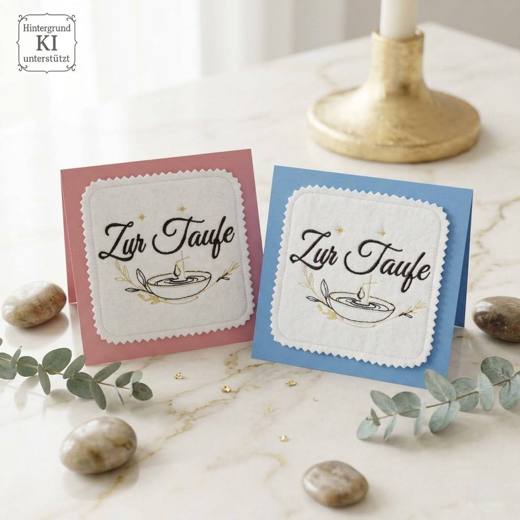 Christliche Stickdateien ab 10x10 cm – 27 Motive für Taufe, Kommunion, Hochzeit & Trauer – 54 Dateien Set Bild 9