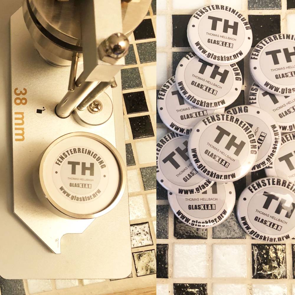 Individualisierter Button mit eigenem Foto/Text | 25/38/59mm | Gastgeschenk Hochzeit & Geburtstag Bild 10