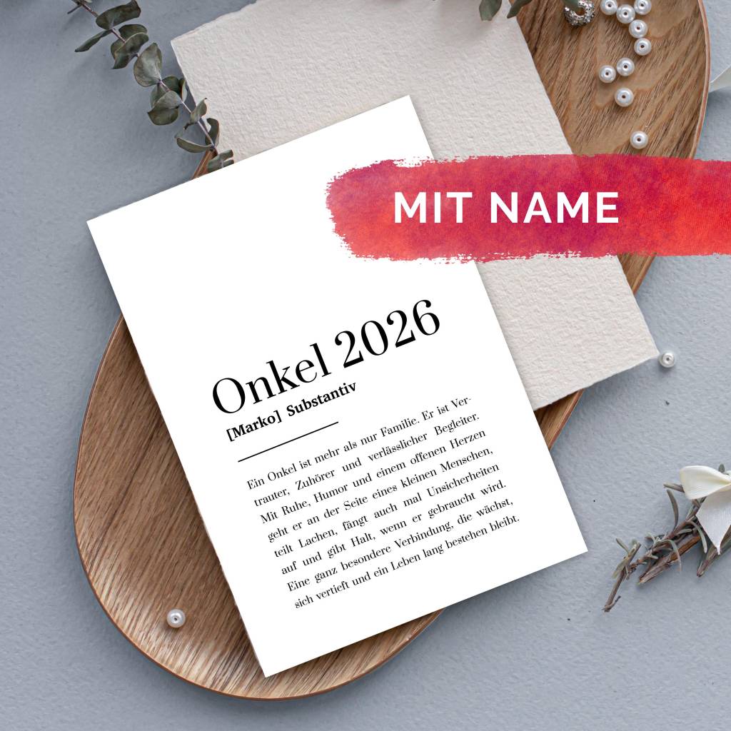 Produktbild von Personalisierbares Weinetikett – Originelle Schwangerschaftsverkündung & Patenonkel-Frage