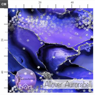 Allover Jersey „Aurorabell“ - Eigenproduktion (Überbreite)