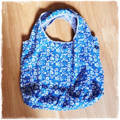 Wendbare Markttasche * Einkaufstasche * Baumwolltasche * Shopper * Charlie Bag * Strandtasche