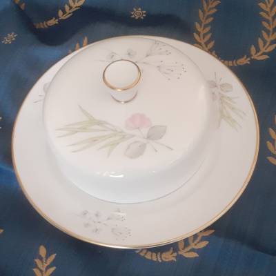Vintage Butterdose Rosenthal Bettina Elfenbein Pariser Frühling