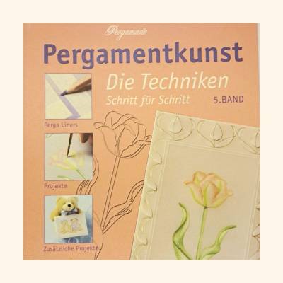 Pergamentkunst – Die Techniken Band 4: Tupfen-Technik mit Schablonen