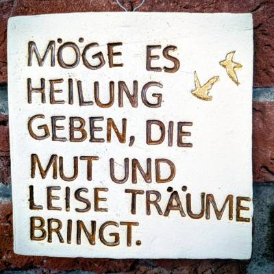 Fliese "Zuspruch"