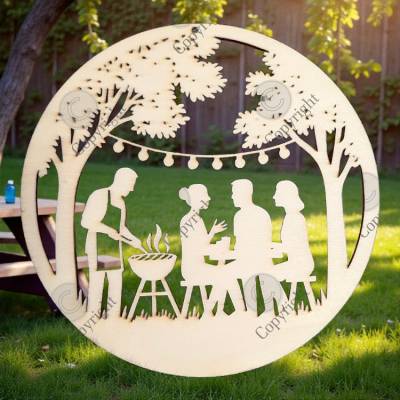 SVG Datei Sommer, Grillparty, Download