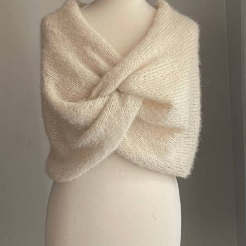 Braut Stola HOCHZEIT,Creme!BOLERO,Brautkleid,Braut Shal!Alpaka, Seide!