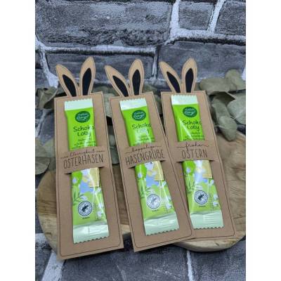 Osterhasen-Verpackung Kraftpapier I Schokoladen Verpackung I Handgeschnitten I Ostern