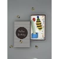 Witzige Geldgeschenkbox Party Biene – Originelle Geschenkidee zum Geburtstag