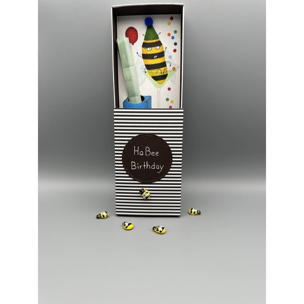 Witzige Geldgeschenkbox Party Biene – Originelle Geschenkidee zum Geburtstag Bild 3