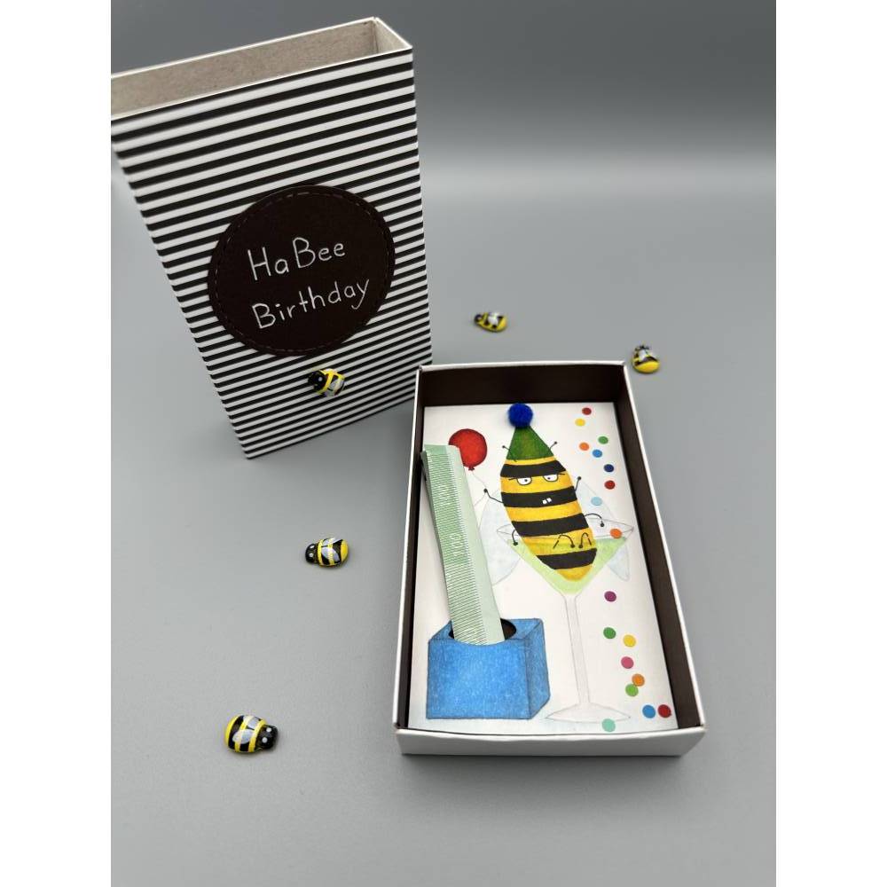 Witzige Geldgeschenkbox Party Biene – Originelle Geschenkidee zum Geburtstag Bild 4