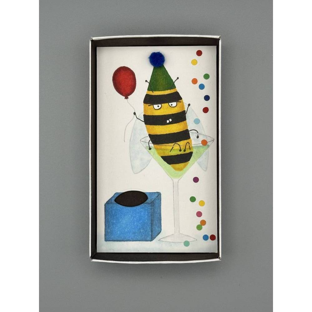 Witzige Geldgeschenkbox Party Biene – Originelle Geschenkidee zum Geburtstag Bild 6