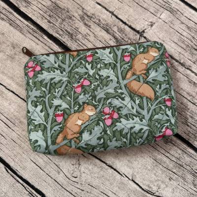 wunderschönes Kosmetik-Täschchen Notfalltasche Beutel - Eichhörnchen -