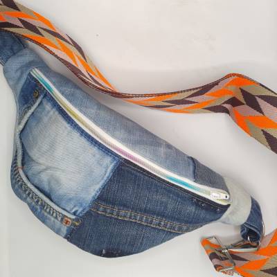Bauchtasche / Crossbodybag aus Jeans
