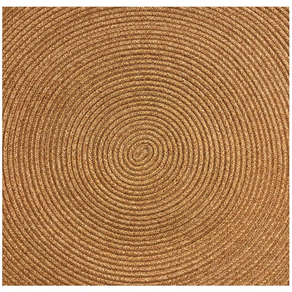 Boho Rund Teppich in Jute-Optik – Skandinavischer Stil Bild 4