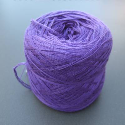 100% Schurwolle Merino extrafein Bobbel Uni Wolke 7 Lila 4-fädig