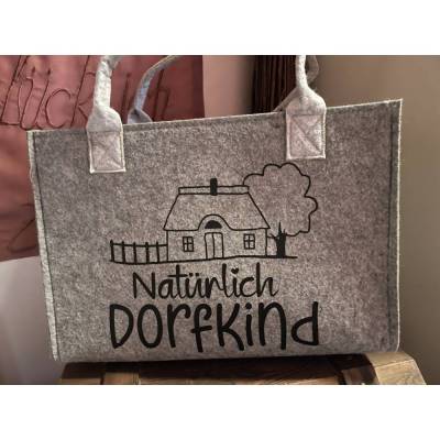 Filztasche natürlich Dorfkind