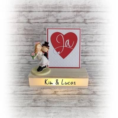 Fotohalter, Kartenhalter, Fotoaufsteller, Holzaufsteller, Deko, Lichtleiste, Hochzeit, personalisiert, Handmade