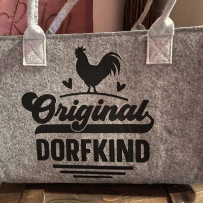 Filztasche original Dorfkind